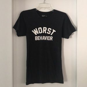 Private Party Worst Behavior Tee